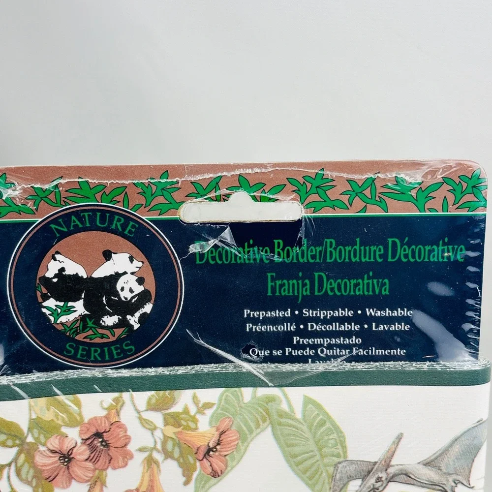 Sunworthy Dinosaur Wallpaper Border Prepasted 5 Yards Nature Series WFP4138
